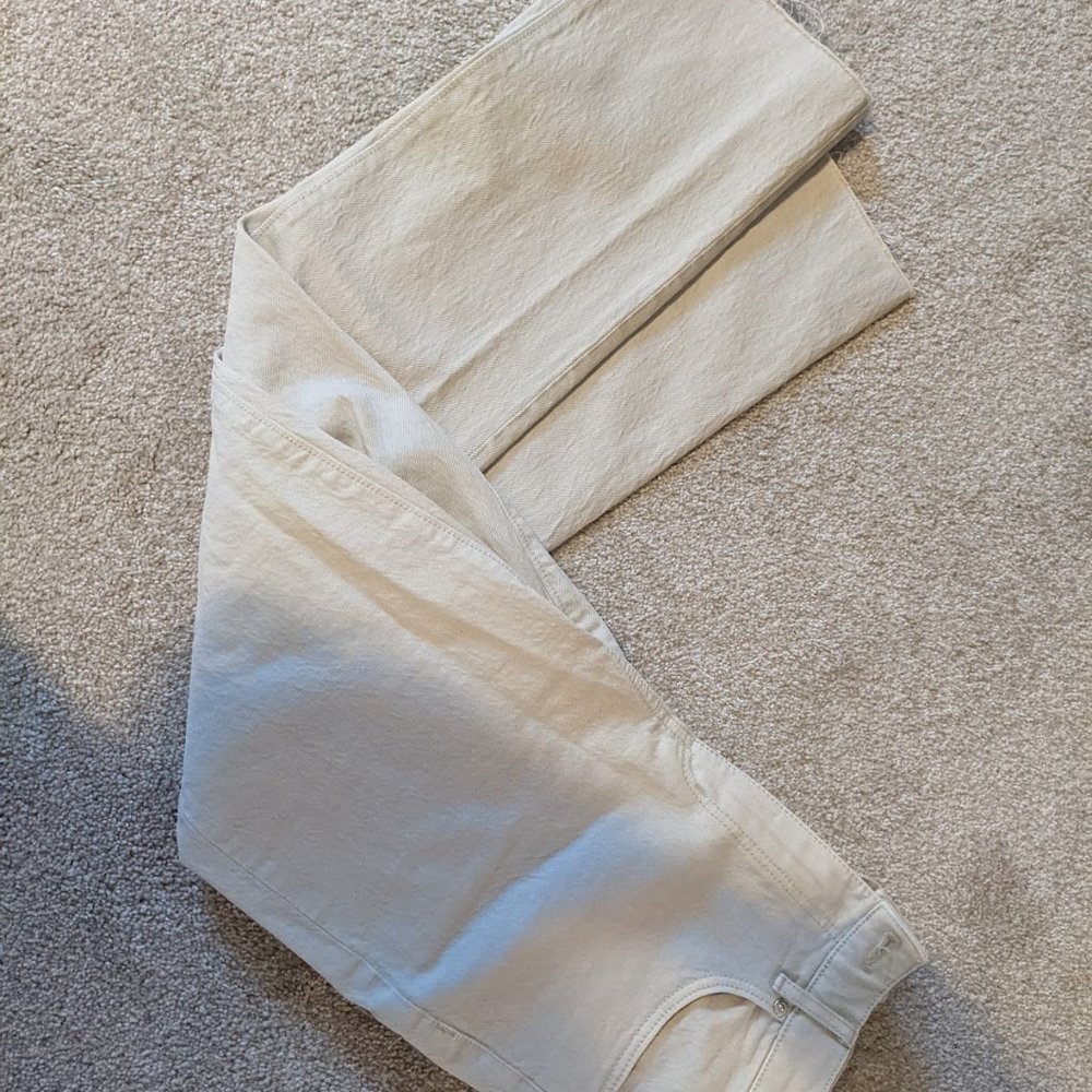 Loft Straight Leg Cropped Khaki Pants- New with tags